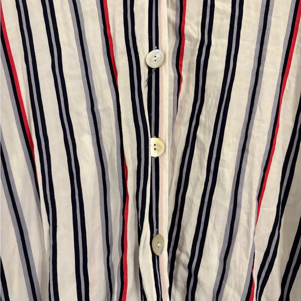 Umgee Stripped Button Down Top - image 2